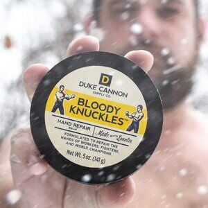 NEW Duke Cannon Bloody Knuckles Hand Repair Balm, 5 oz- large size